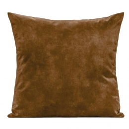 LeenBakker-WoonkussenMathis-Goud-60x60Cm-Polyester-Bruin