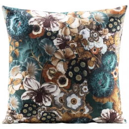 LeenBakker-SierkussenLois-Petrol-45x45Cm-Polyester-Blauw