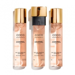 ChanelCocoMademoiselleIntenseMiniTwistandSprayRefillsEaudeParfum3x7ml