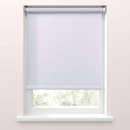 LeenBakker-FenstrRolgordijnLichtdoorlatendOffwhite-150x240Cm-Polyester-Wit