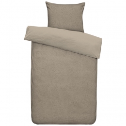 LeenBakker-DekbedovertrekFavoriteFuzzle--140x220Cm-Polyester-Bruin