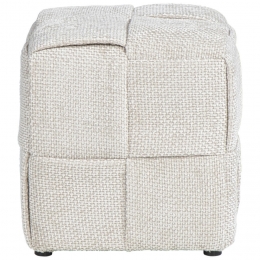 LeenBakker-PoefGranada-Zand-40x37x37Cm-Stof-BeigeCrme