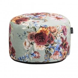 40korting-LeenBakker-PoefLebelLina-48x28Cm-Polyester-Groen