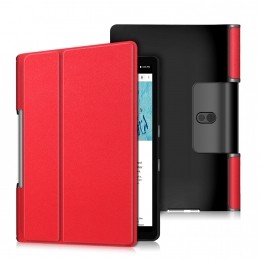 TabletHoesgeschiktvoorLenovoYogaSmartTab101-Tri-FoldBookCase-Rood