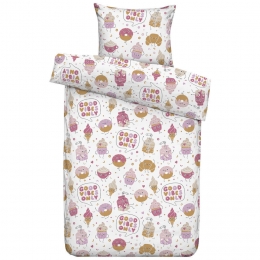 LeenBakker-DekbedovertrekYara-140x200220Cm-Polyester-Roze