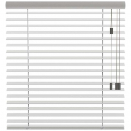 40korting-LeenBakker-FenstrEnJaloezieNewYork65mm-Licht20017-Hout-Grijs-120x10x10Cm