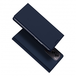 DuxDucis-TelefoonHoesjegeschiktvoorOppoReno12Pro-SkinPro-BookCase-Blauw