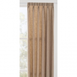 40korting-LeenBakker-GordijnstofTine-Naturel-Polyester-Beige-B150Cm