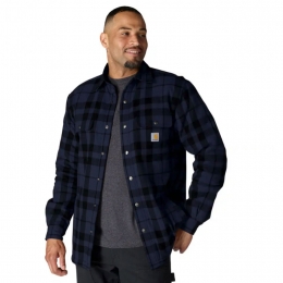 CarharttRelaxedFitFlannelSherpaTussenjasherenM