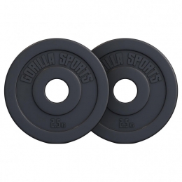 OlympischeHalterschijven2x25kgKunststof-50mm-GorillaSports