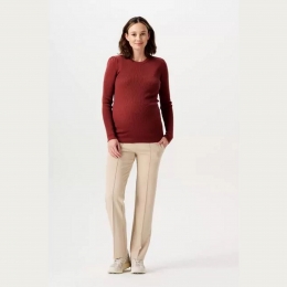 ZwangerschapsbroekCasualEiliWhitePepper