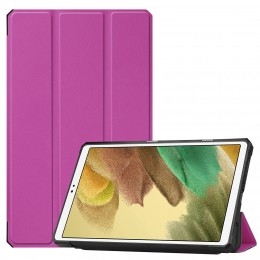SamsungGalaxyTabA7LiteHoes-87inch-TPUTri-FoldBookCase-Paars
