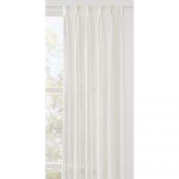 40korting-LeenBakker-InbetweenJolanda-GerecycledKunststofPolyesterLinnen-Wit-H297Cm