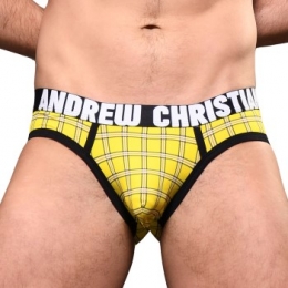 AndrewChristianAlmostNakedPlaidBriefActie