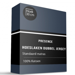 Hoeslaken-KatoenDubbelJersey-Navy-100x200cm-Blauw-Presence-Dekbed-Discounternl