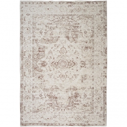 LeenBakker-VloerkleedAnnur-Crmebruin-160x230Cm-PolyesterJute-CrmeBeige