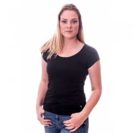 ClaesensWomenT-ShirtRoundneckssBlackcl8015