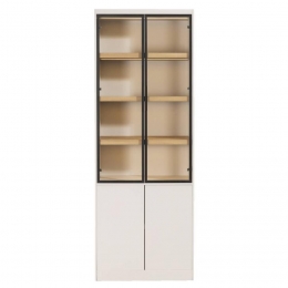 LeenBakker-WandkastVirgil-Zand-220x80x40Cm-MDF-Beige