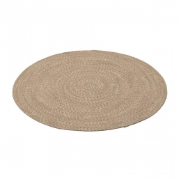 LeenBakker-VloerkleedFairford-Naturel-100Cm-Polyester-Bruin
