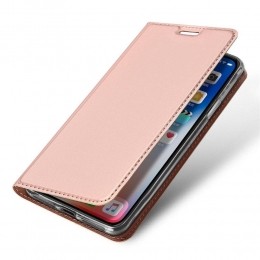 DuxDucis-TelefoonHoesjegeschiktvoordeMotorolaMotoG04-SkinProBookCase-Zwart