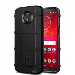 HoesjevoorMotorolaMotoZ3Play-Beschermendehoes-BackCover-TPUCase-Zwart