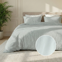 DekbedovertrekEmbossedGeometric-Grijs-Eenpersoons140x200Cm-GrijsMicrovezel-Effen-Zydante-Dekbed-Discounternl