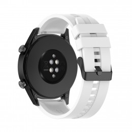 Case2go-BandjegeschiktvoordeSamsungS3ClassicS3Frontier-SportBandjecompatibelmetSamsungSmartwatch-46MM-Wit
