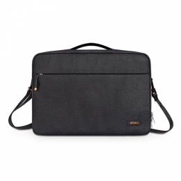 WIWU-Laptoptas-LaptoptasgeschiktvoorMacBook-Laptophoes-14Inch-LaptopSleeve-LaptopTas-PilotHandbag-Zwart