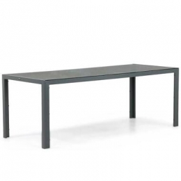 DiningTuintafelrechthoekig210x85cmGrijsVenustas