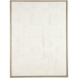 LeenBakker-SchilderijNador-Multikleur-80x60Cm-HoutCanvas-WitBeigeCrme-29x60x80Cm