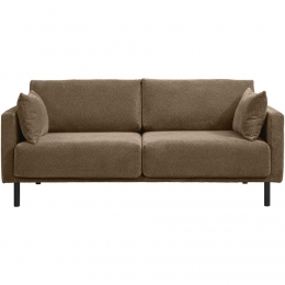 20korting-LeenBakker-BankSiem25-zits-Egon-Stof-Bruin-94x193x83Cm