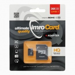 Imro-MicroSDKaart32GB-GeheugenkaartMetAdapter-SDHC