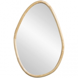 LeenBakker-SpiegelMalmo-Naturel-60x40x2Cm-Hout-Crme