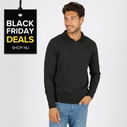 HerenTruiHeemskerkZwartAntraciet