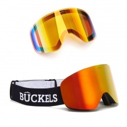 BuckelsSunIcemet2verwisselbarelenzenSkisnowboardbril1