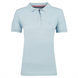 DamesPoloNieuwpoortLichtblauw