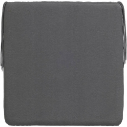 OpOpLeenBakker-ZitkussenVoorKuipstoel-Antraciet-5x43x45Cm-KatoenPolyester-Grijs