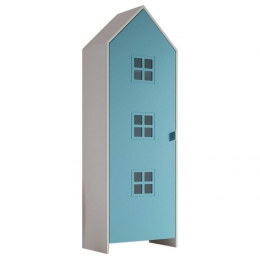 25korting-LeenBakker-KledingkastCasamiBruges-58x37x172Cm-MDF-Blauw