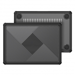 DuxDucis-Laptoptas-HoesgeschiktvoorMacbookAir1332018-Laptophoes-2020-LaptopSleeve-LaptopTas-360Bescherming-Lichtgewicht-Zwart