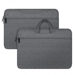 DuxDucis-Laptoptas-Laptoptas155tot16Inch-Laptophoes-Laptopsleeve-LaptopSleeve-LaptopTas-MetHandvat-Grijs