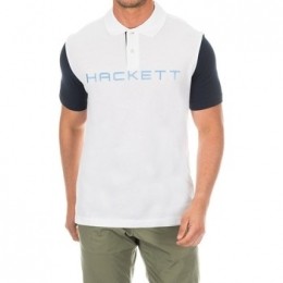 PoloShirtKorteMouwHackettHMX1008B-SNORKEL