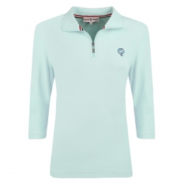 DamesPoloSwingLichtblauw