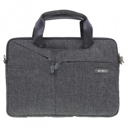 WIWU-12inchLaptoptasCityCommuterBag-Grijs