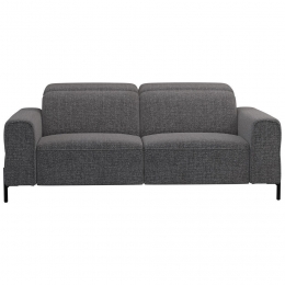 20korting-LeenBakker-BankDave3-zits-Chacha-Stof-Grijs-105x198x79Cm