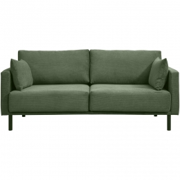 20korting-LeenBakker-BankSiem25-zits-RibFjord-Stof-Groen-94x193x83Cm