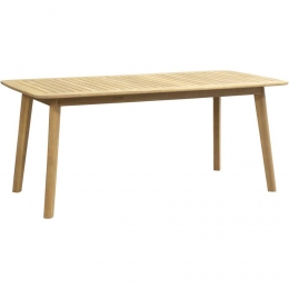 LeenBakker-TuintafelDurance-Acacia-76x180x90Cm-Hout-Bruin