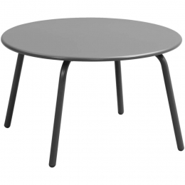 LeenBakker-BijzettafelMontreal-Antraciet-36x60Cm-Metaal-Grijs