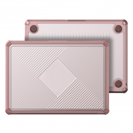 DuxDucis-Laptoptas-HoesgeschiktvoorMacbookAir1332018-Laptophoes-2020-LaptopSleeve-LaptopTas-360Bescherming-Lichtgewicht-Roze