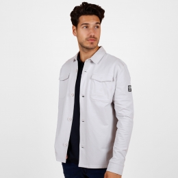 HerenOvershirtAndel-Lichtgrijs