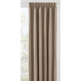 40korting-LeenBakker-GordijnstofBowieSemiVerduisterend-Polyester-Beige-B150Cm
